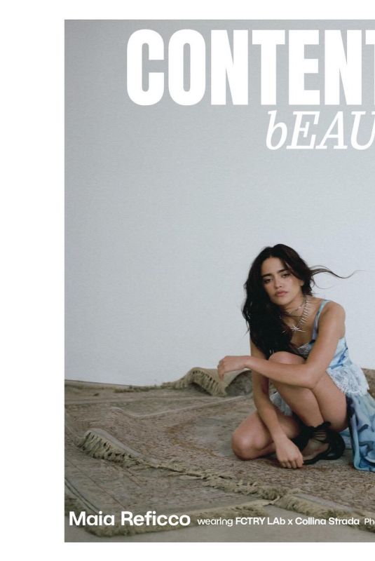 MAIA REFICCO for Contents Beauty Magazine, March 2025