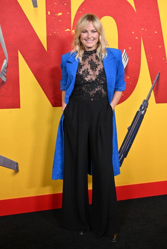MALIN AKERMAN at Novocaine Premiere at Paramount Theatre in Los Angeles 03/10/2025