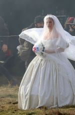 MARGOT ROBBIE on the Set of Wuthering Heights in Yorkshire 03/21/2025