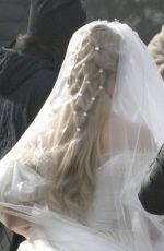 MARGOT ROBBIE on the Set of Wuthering Heights in Yorkshire 03/21/2025