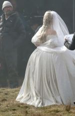 MARGOT ROBBIE on the Set of Wuthering Heights in Yorkshire 03/21/2025