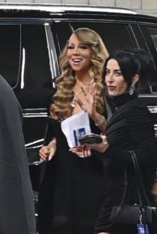 MARIAH CAREY Arrives at iHeartRadio Music Awards in Hollywood 03/17/2025