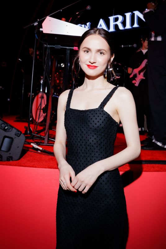 MAUDE APATOW at Clarins Icons Event in Los Angeles 03/21/2025