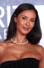 MAYA JAMA at BRIT Awards 2025 in London 03/01/2025