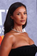 MAYA JAMA at BRIT Awards 2025 in London 03/01/2025