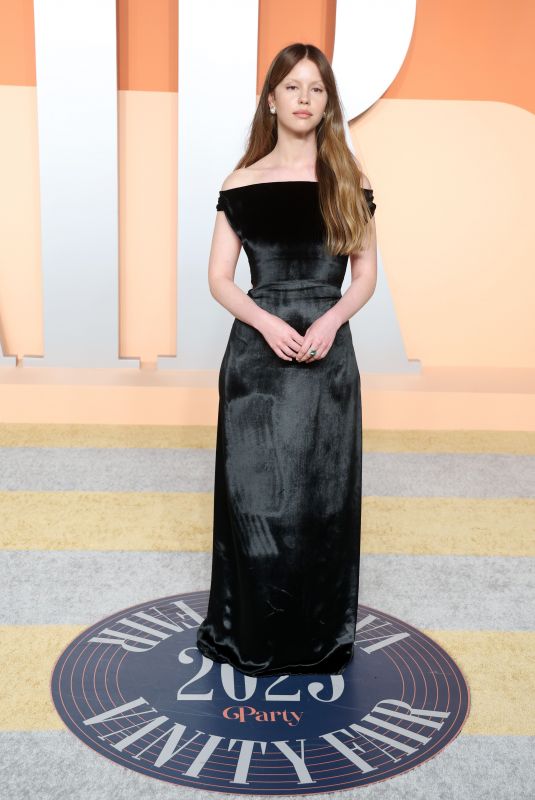 MIA GOTH at 2025 Vanity Fair Oscar Party in Beverly Hills 03/02/2025