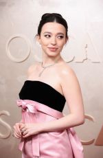 MIKEY MADISON at 97th Annual Academy Awards in Hollywood 03/02/2025