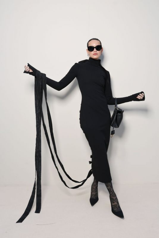 MILENA SMIT at Balenciaga Womenswear F/W 25/26 Show at Paris Fashion Week 03/09/2025