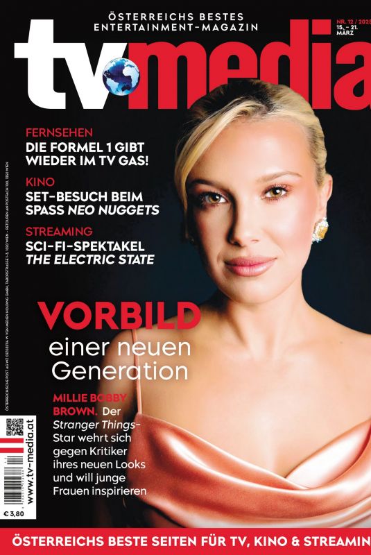 MILLIE BOBBY BROWN in TV-Media Magazine, March 2025