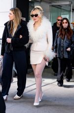 MILLIE BOBBY BROWN Leaves Drew Barrymore Show in New York 03/11/2025