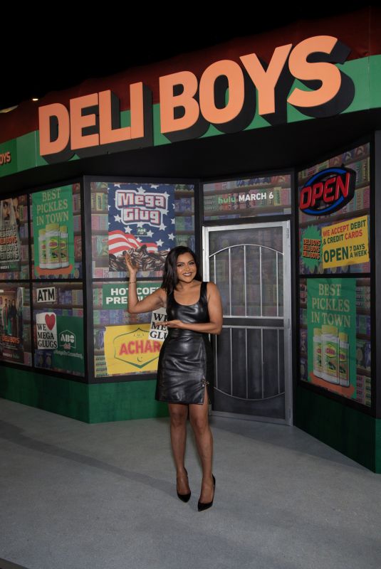MINDY KALING at Deli Boys Premire in Los Angeles 02/27/2025