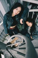 MOMONA TAMADA and TAMARA KIYAMA at a Photoshoot, March 2025