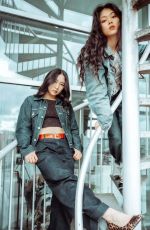 MOMONA TAMADA and TAMARA KIYAMA at a Photoshoot, March 2025