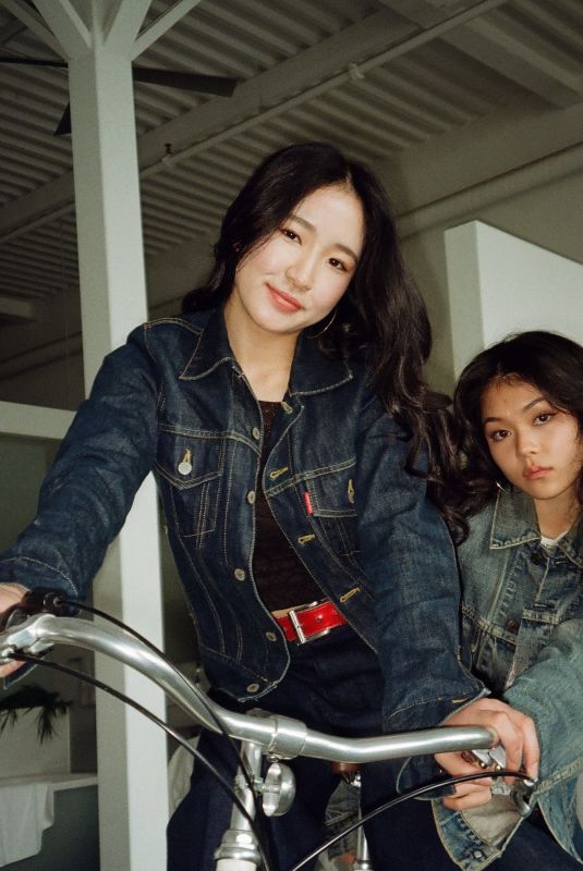 MOMONA TAMADA and TAMARA KIYAMA at a Photoshoot, March 2025