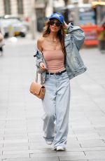 MYLEENE KLASS Arrives at Smooth Radio in London 03/27/2025