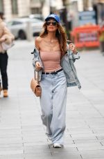 MYLEENE KLASS Arrives at Smooth Radio in London 03/27/2025