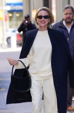 NAOMI WATTS Arrives at ABC Television Studios in New York 03/25/2025