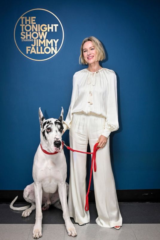 NAOMI WATTS at Tonight Show Starring Jimmy Fallon in New York 03/25/2025