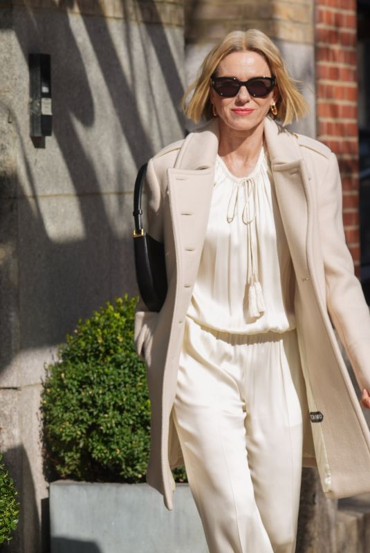 NAOMI WATTS Out and About in New York City 03/25/2025