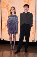 NATALIA DYER at Saint Laurent Womenswear Fall/Winter 2025/26 Show at Paris Fashion Week 03/11/2025