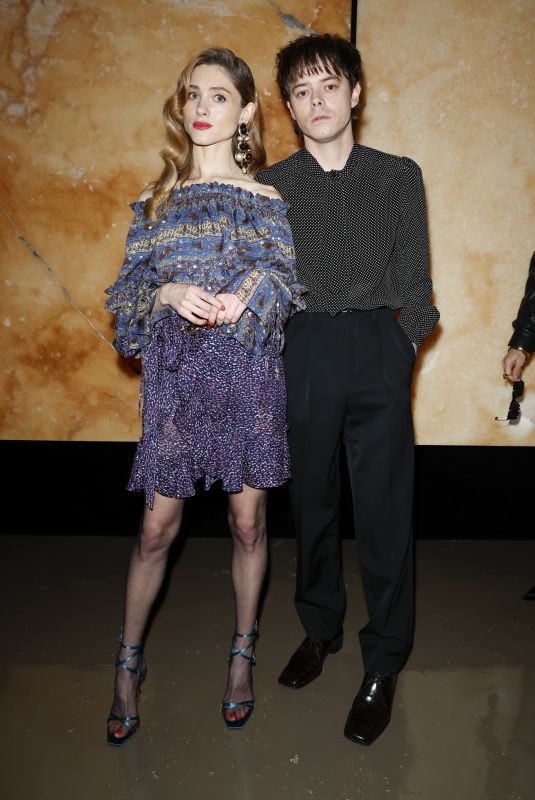 NATALIA DYER at Saint Laurent Womenswear Fall/Winter 2025/26 Show at Paris Fashion Week 03/11/2025