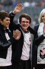 NATALIE PORTMAN at NWSL Match Between Angel City FC and Seattle Reign in Los Angeles 03/30/2025