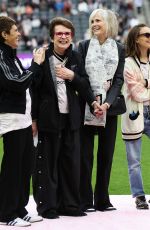 NATALIE PORTMAN at NWSL Match Between Angel City FC and Seattle Reign in Los Angeles 03/30/2025