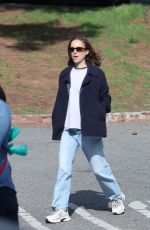NATALIE PORTMAN Out and About in Los Angeles 03/29/2025