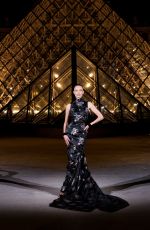 NATASHA POLY at Le Grand Diner du Louvre in Paris 03/04/2025