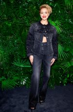 NATHALIE EMMANUEL at Chanel and Charles Finch Pre-Oscar Awards Dinner in Beverly Hills 03/01/2025