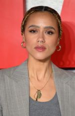 NATHALIE EMMANUEL at MobLand Grlobal Premiere in London 03/27/2025