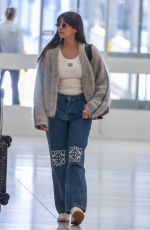 NINA DOBREV Arrives at Airport in Sydney 03/03/2025