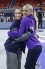 OLIVIA DUNNE at Auburn v LSU Gymnastics Meet in Auburn 03/14/2025