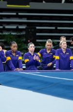 OLIVIA DUNNE at Purple and Gold Podium Challenge - LSU vs George Washington in Baton Rouge 02/28/2025