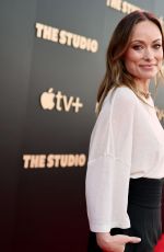 OLIVIA WILDE at Apple TV+ Series The Studio World Premiere in Los Angeles 03/24/2025