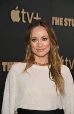 OLIVIA WILDE at Apple TV+ Series The Studio World Premiere in Los Angeles 03/24/2025