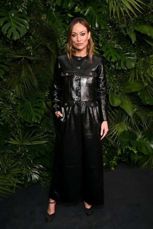 OLIVIA WILDE at Chanel and Charles Finch Pre-Oscar Awards Dinner in Beverly Hills 03/01/2025