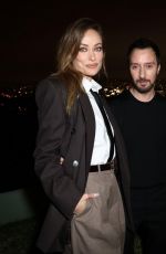 OLIVIA WILDE at Saint Laurent x Vanity Fair Pre-Oscar Dinner in Los Angeles 02/28/2025