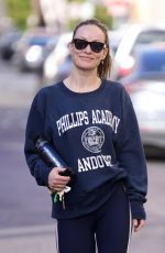 OLIVIA WILDE Heading to a Gym in Los Angeles 03/13/2025