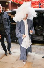 PAMELA ANDERSON Arrives at Q&A in London 02/15/2025