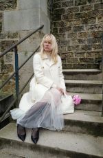 PAMELA ANDERSON Shooting Commercial for Dior in Paris, February 2025