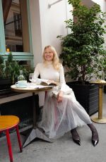 PAMELA ANDERSON Shooting Commercial for Dior in Paris, February 2025