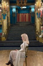 PAMELA ANDERSON Shooting Commercial for Dior in Paris, February 2025