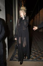 PARIS JACKSON Arrives at Costes Party in Paris 03/06/2025