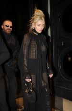 PARIS JACKSON Arrives at Costes Party in Paris 03/06/2025