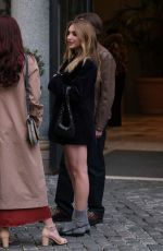 PEYTON LIST at Mercedes-Benz CLA World Premiere in Rome 03/13/2025