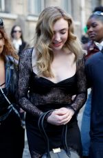 PEYTON LIST at Nina Ricci Fashion Show in Paris 03/07/2025
