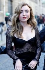 PEYTON LIST at Nina Ricci Fashion Show in Paris 03/07/2025