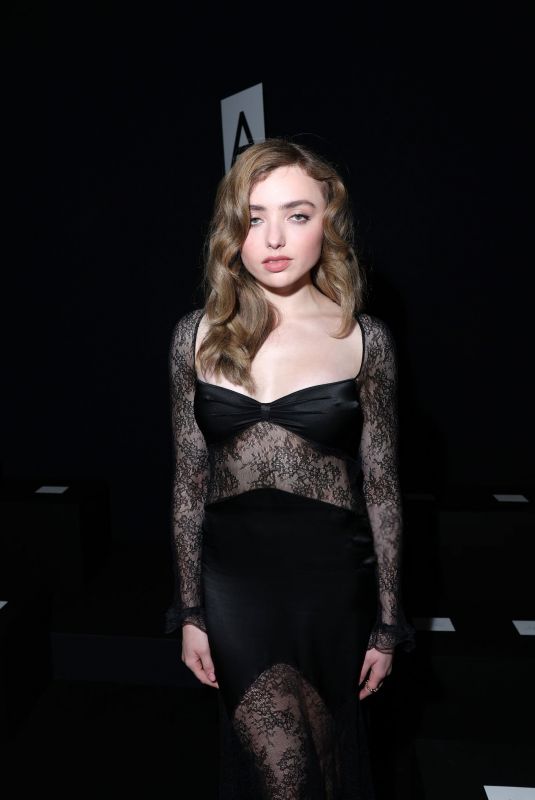PEYTON LIST at Nina Ricci Fashion Show in Paris 03/07/2025