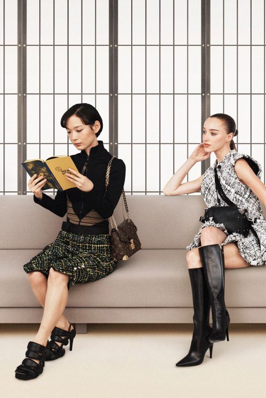 PHOEBE DYNEVOR and MOEKA HOSHI - Louis Vuitton